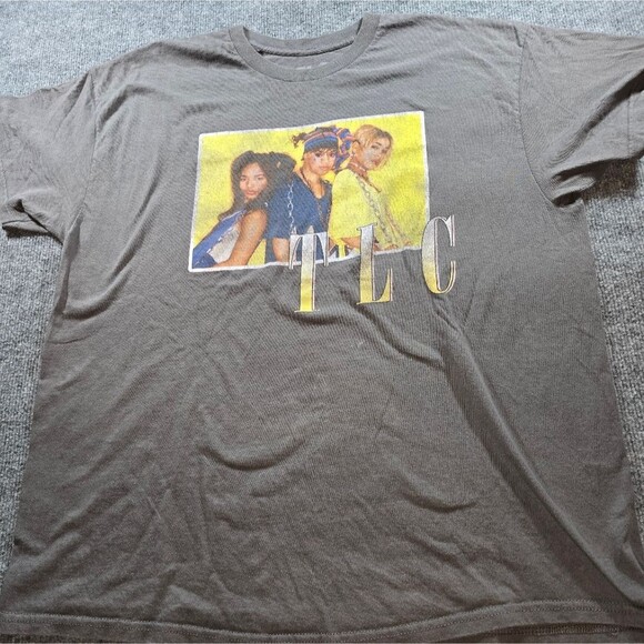 TLC Tops - TLC Vintage Style Band T Shirt 90s Music Graphic Tee XL Unisex